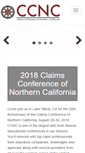 Mobile Screenshot of claimsconference.org